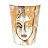 Slice of Life mugg guld-vit, 35 cl