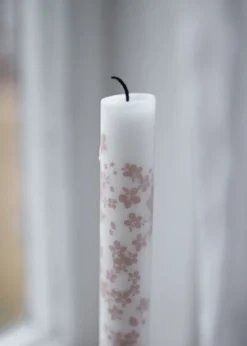 Slåpeblom kronljus 2-pack, Rosa