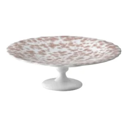 Slåpeblom tårtfat Ø21 cm, Rosa