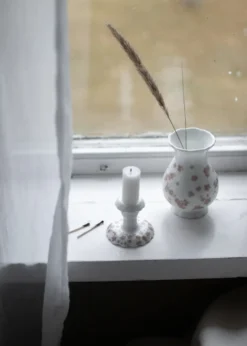 Slåpeblom vas 12 cm, Rosa