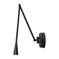 Snake vägglampa, Burned Black