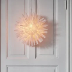 Snöblomma adventsstjärna, Ø44 cm