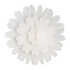 Snöblomma adventsstjärna, Ø80 cm