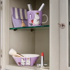 Snorkfröken lila Muminskål, Lila