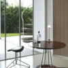 Snowball bordslampa 41 cm, Steel