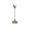 Snowball portabel bordslampa 33 cm, Grey beige