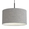 Soft pendel Ø40 cm, Grå ull
