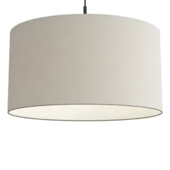 Soft pendel Ø57 cm, Vit ull