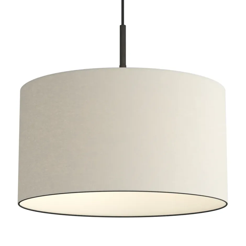Soft pendel Ø40 cm, Vit ull