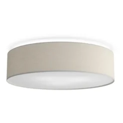 Soft plafond Ø60 cm, Vit ull