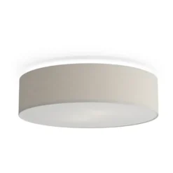 Soft plafond Ø44 cm, Vit ull