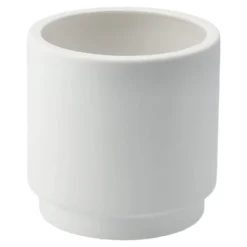 Solid kruka white, Mellan Ø16 cm