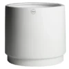 Solid kruka white, Stor Ø24 cm