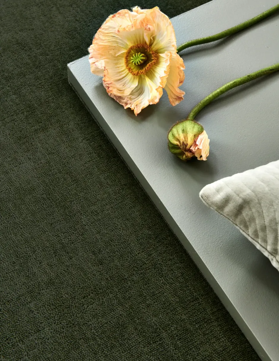 Solid matta, Green, 170x230 cm