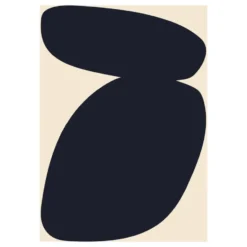 Solid Shapes 03 poster, 50x70 cm