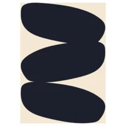 Solid Shapes 01 poster, 50x70 cm