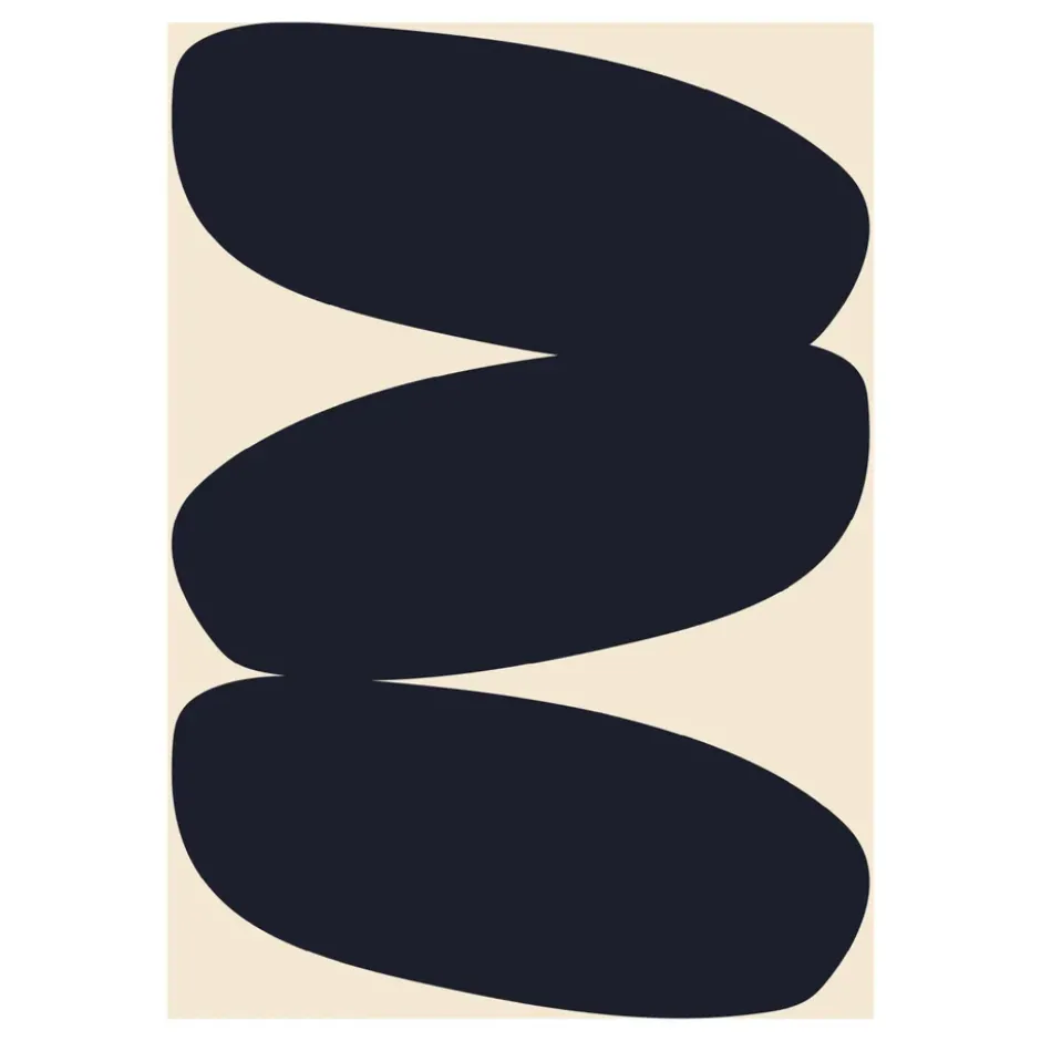 Solid Shapes 01 poster, 50x70 cm