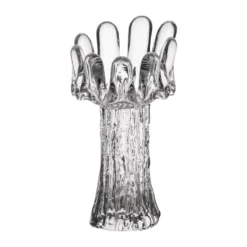 Solros ljuslykta 18 cm, Klar
