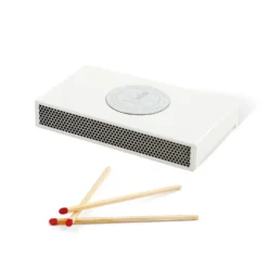 Solstickan tändsticksask 30-pack, Vit