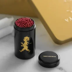 Solstickan tändsticksrör 100-pack, Svart-guld