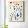 So Much Love poster, 30x40 cm