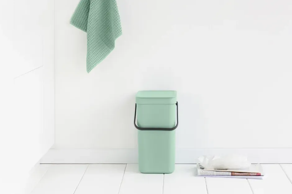 Sort & Go avfallshink 12 liter, Jade green