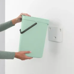 Sort & Go avfallshink 12 liter, Jade green