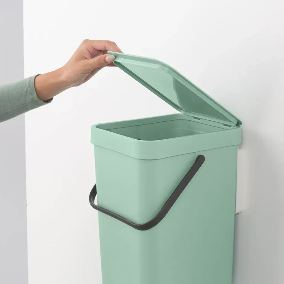 Sort & Go avfallshink 12 liter, Jade green