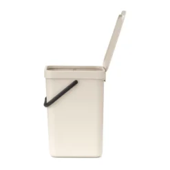 Sort & Go avfallshink 12 liter, Soft Beige