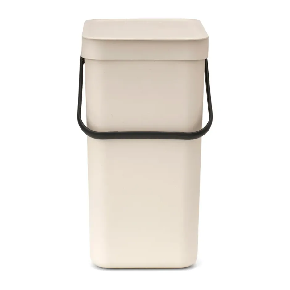 Sort & Go avfallshink 12 liter, Soft Beige
