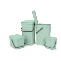 Sort & Go avfallshink 3 L, Jade green