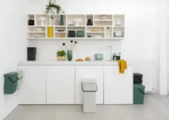 Sort & Go avfallshink 3 L, Jade green