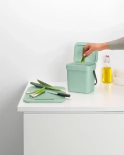 Sort & Go avfallshink 3 L, Jade green