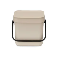 Sort & Go avfallshink 3 L, Soft Beige
