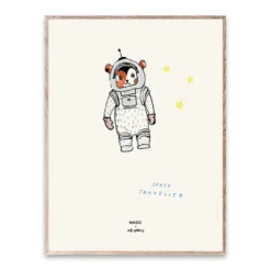 Space Traveller poster, 30x40 cm