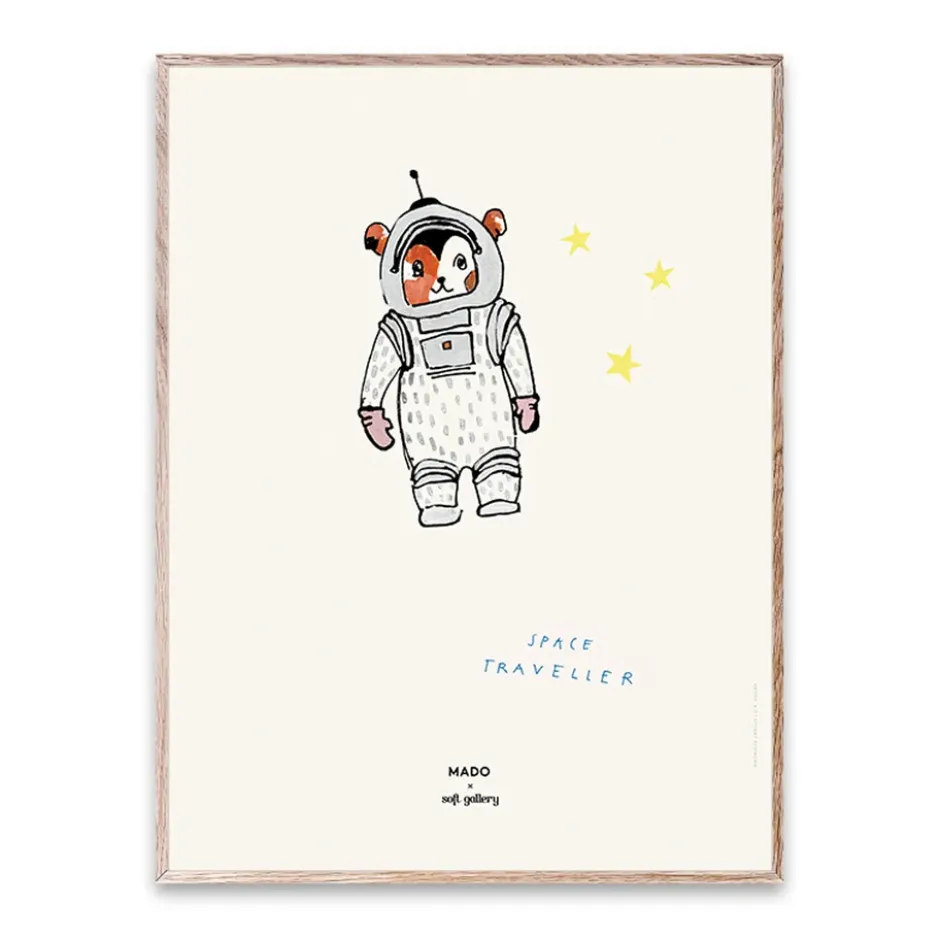 Space Traveller poster, 30x40 cm