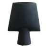 Sphere vas square mini, Svart