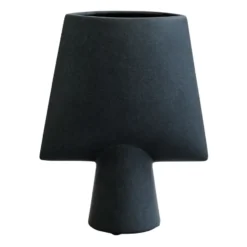 Sphere vas square mini, Svart