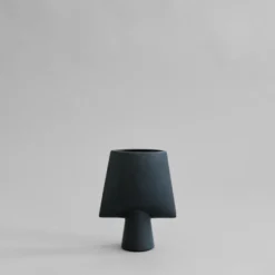 Sphere vas square mini, Svart