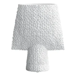 Sphere vas Square Shisen mini 25 cm, Bone White