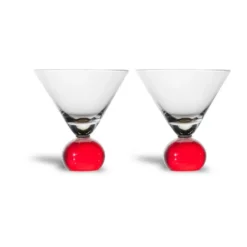 Spice glas 24 cl 2-pack, Röd-klar