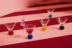 Spice glas 24 cl 2-pack, Röd-klar