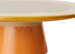 70's plateau tårtfat, Papaya