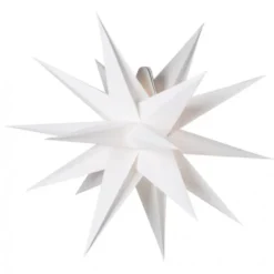 Sputnik adventsstjärna Ø60 cm, vit