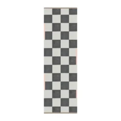 Square all-round gångmatta, Dark grey, 77x240 cm