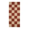 Square gångmatta, Brown-natur, 80x240 cm