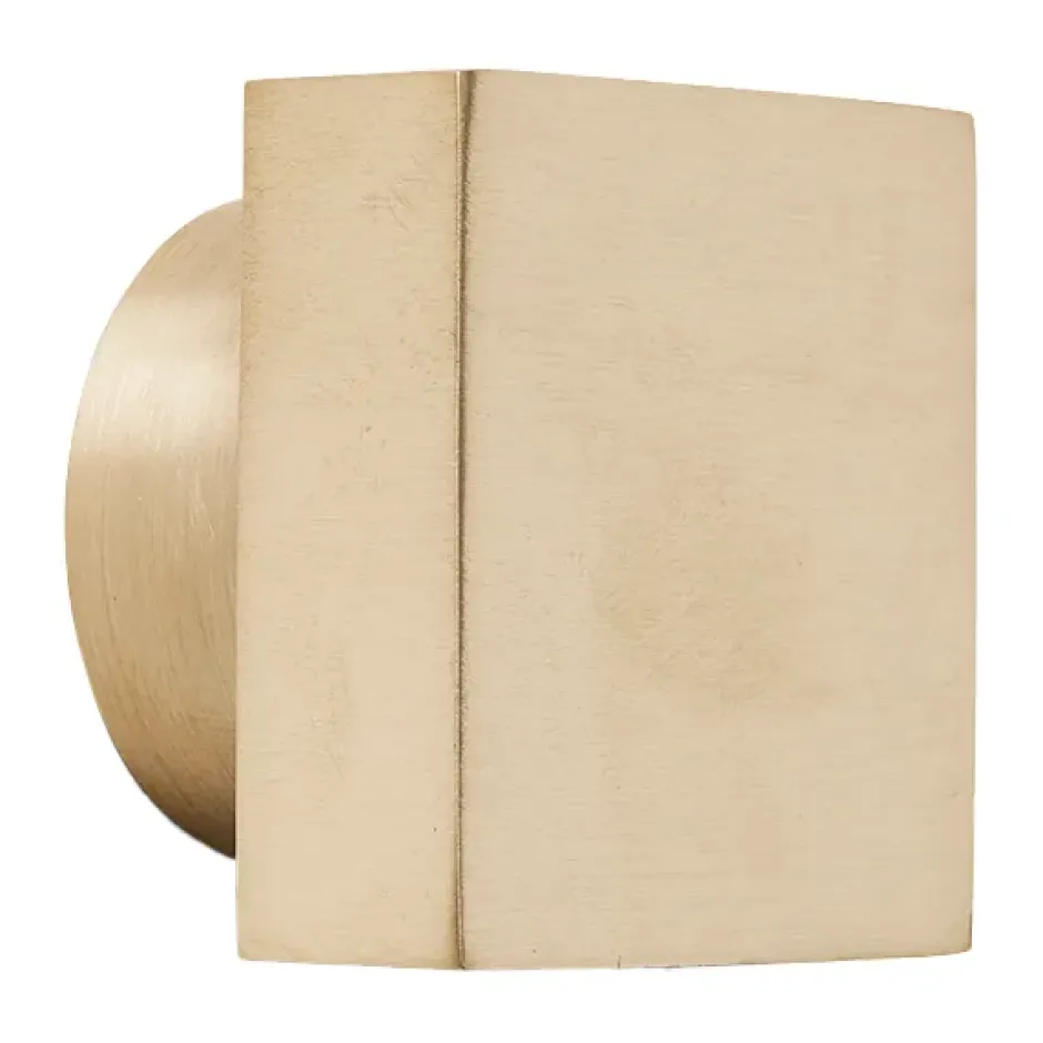 Square krok large, Brass