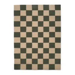 Square matta, Green-natur, 170x230 cm