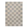 Squares matta, Grå-beige, 250x350 cm