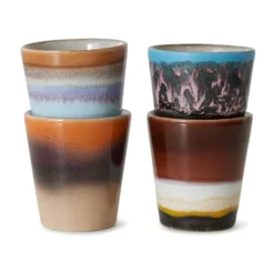 70's ristretto mugg 4-pack, Solar